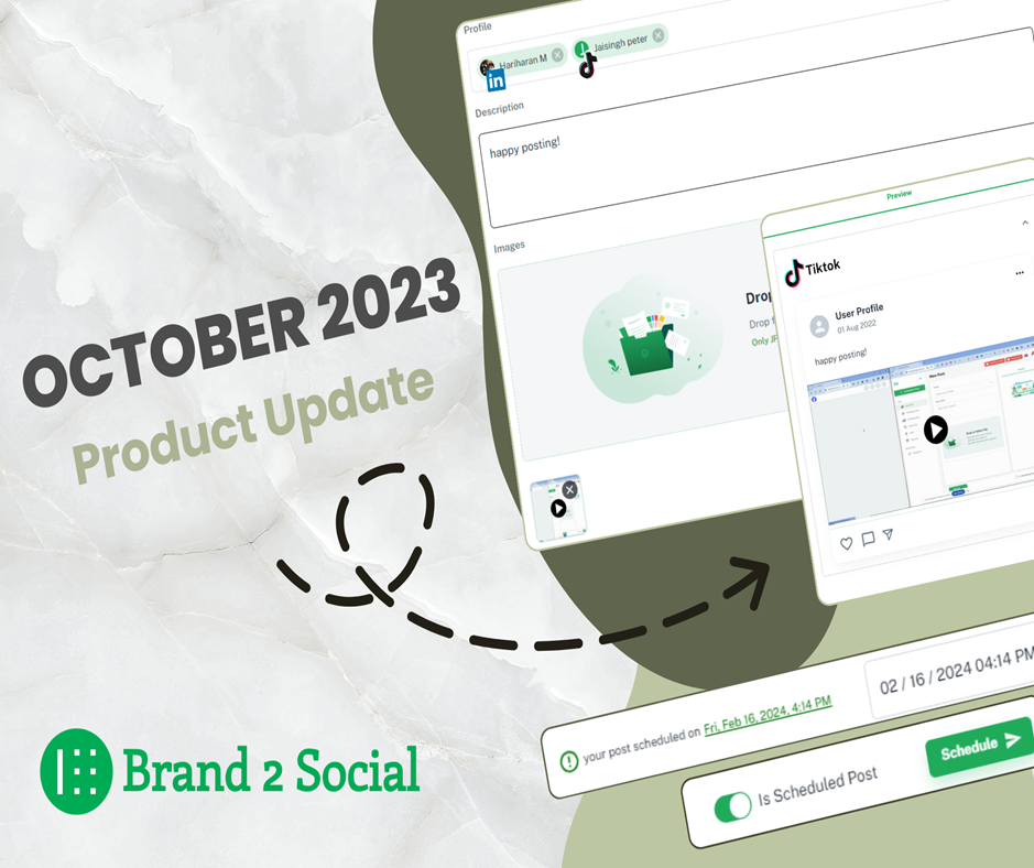 October 2023, Product Update - New Features & Improvements