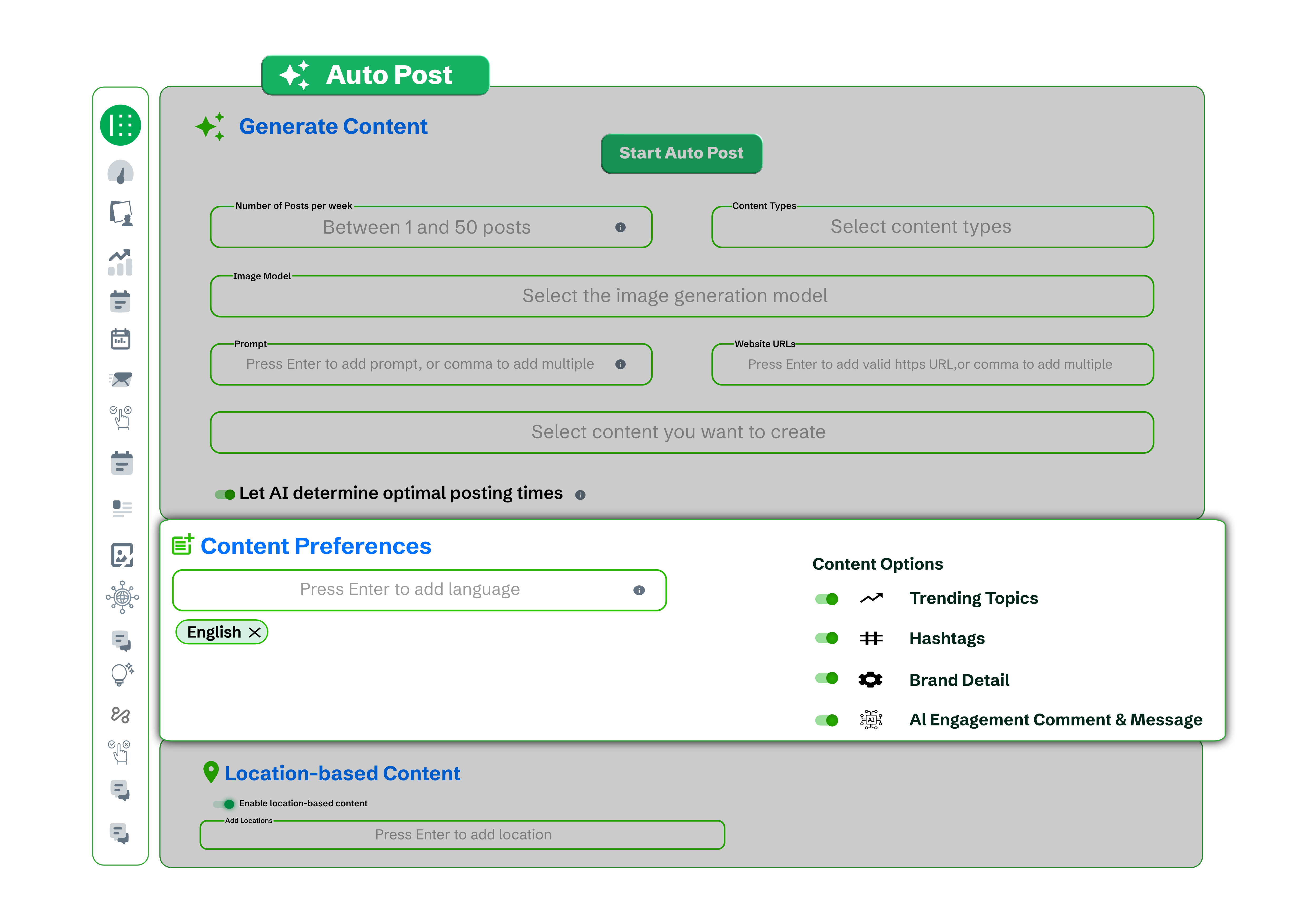 Smart Brand Personalization Personalizion for Hashtags and Trending topics