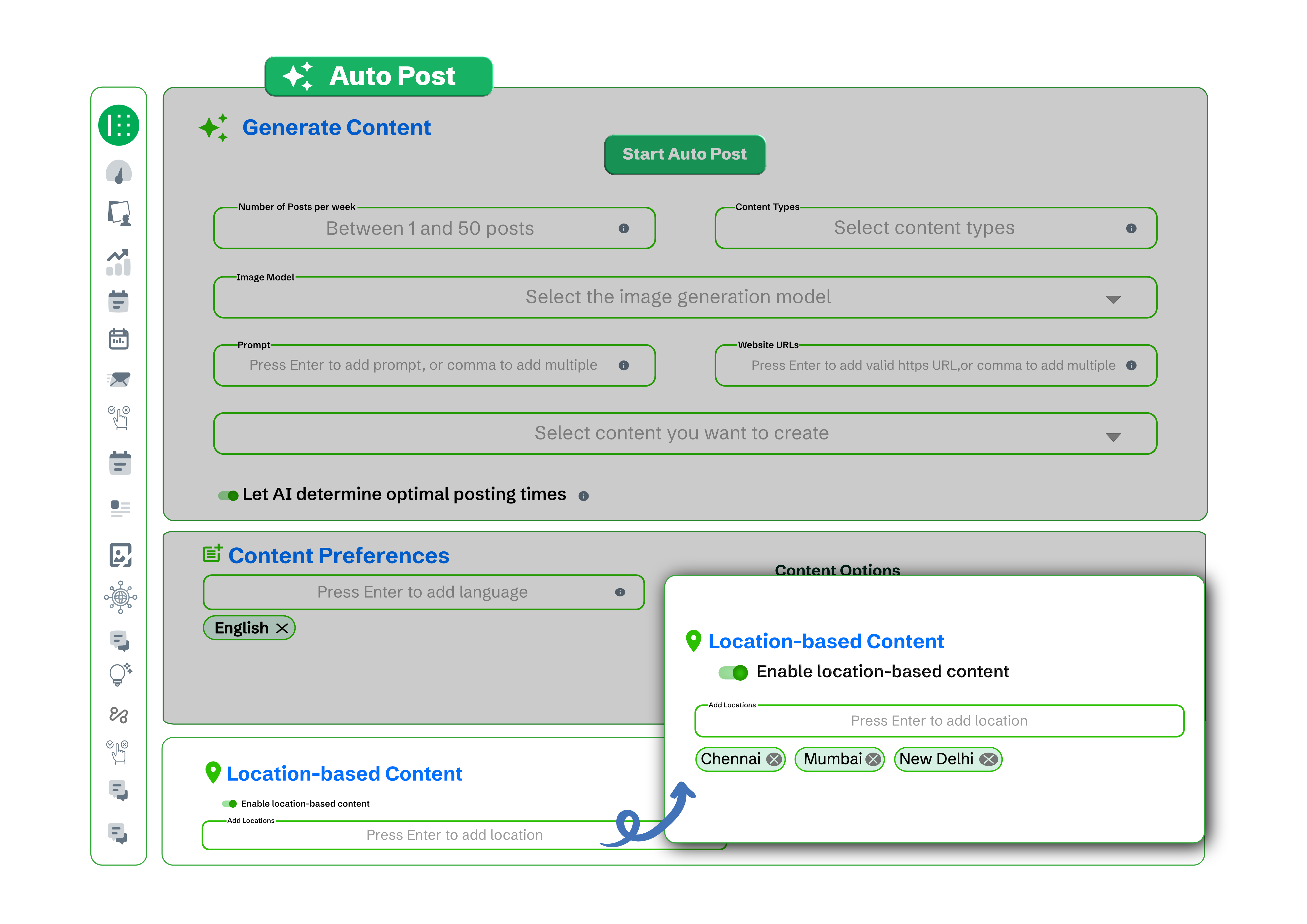 Local Geo-Targeting Choose the location for Geo Targeting